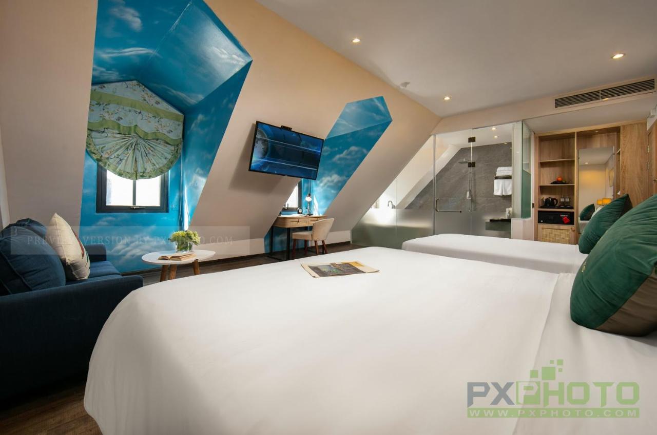 Green Suites Hotel Ha Long Dış mekan fotoğraf